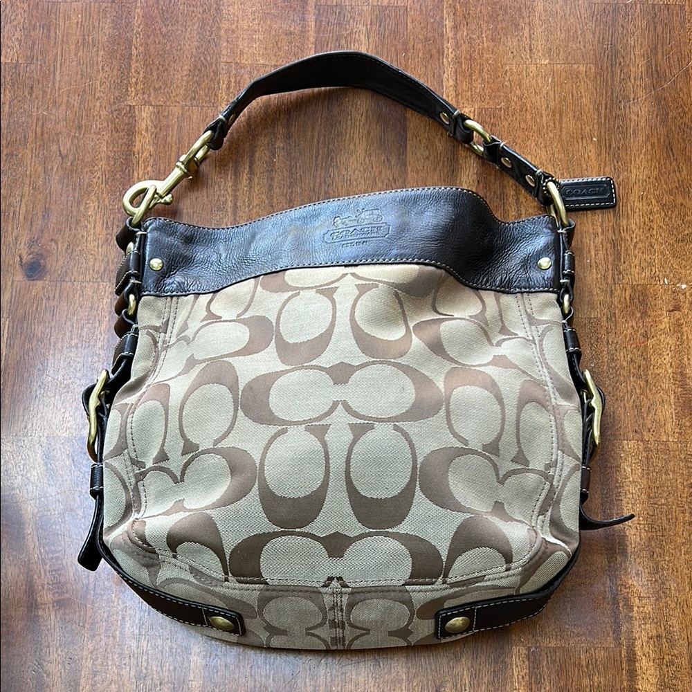 Coach Brown and Black Women's Bag